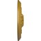 Ekena Millwork Saverne Ceiling Medallion, Hand-Painted Pharaohs Gold, 18 1/2"W x 13 1/2"H x 1 7/8"P CM18SAPGS - alternate 3